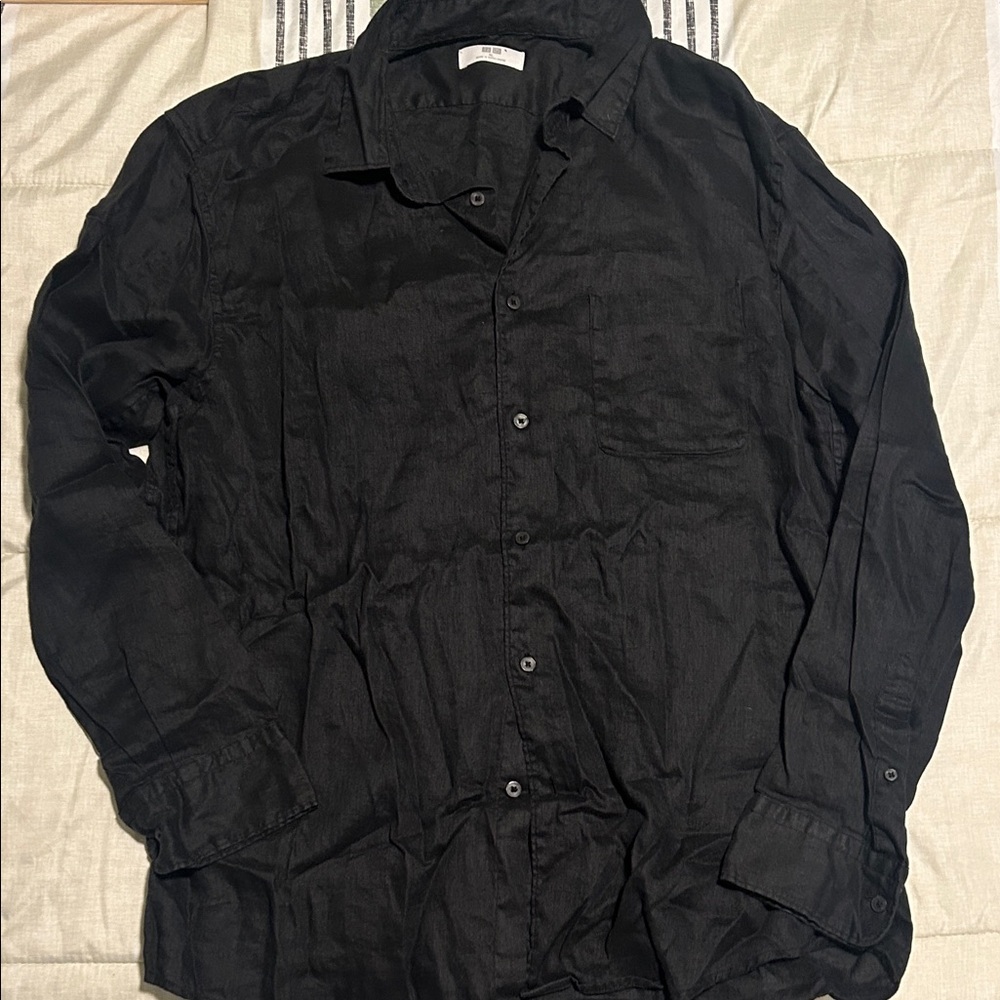 UniQlo linen dress shirt